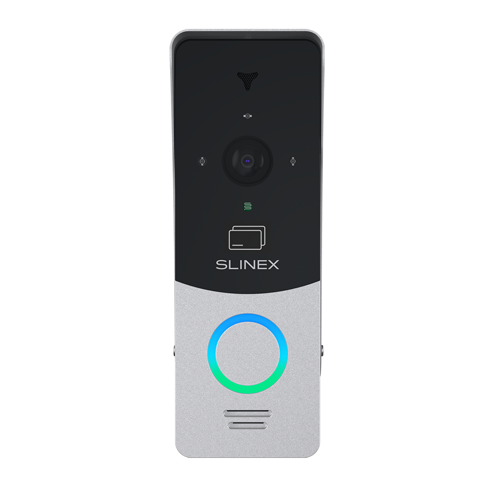 Slinex ML-20CR Silver-Black outdoor panel with ID card reader
