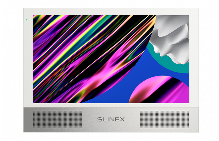 Slinex Sonik 10 – video intercom with two powerful speakers, replaceable color panels and big screen