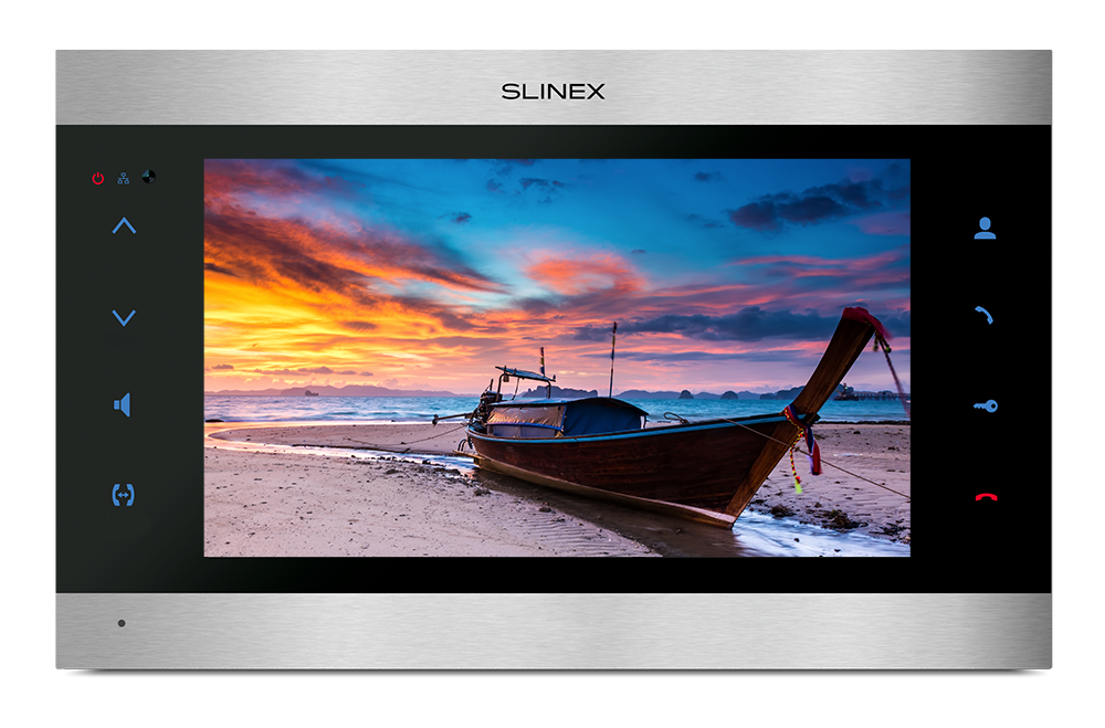 Slinex SL-10IPTHD – 10-inch touch screen monitor with smartphone call forwarding and software motion detection functions